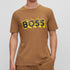CAMISETA MARRÓN TEE RETE BOSS